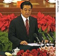 Chinese President Hu Jintao